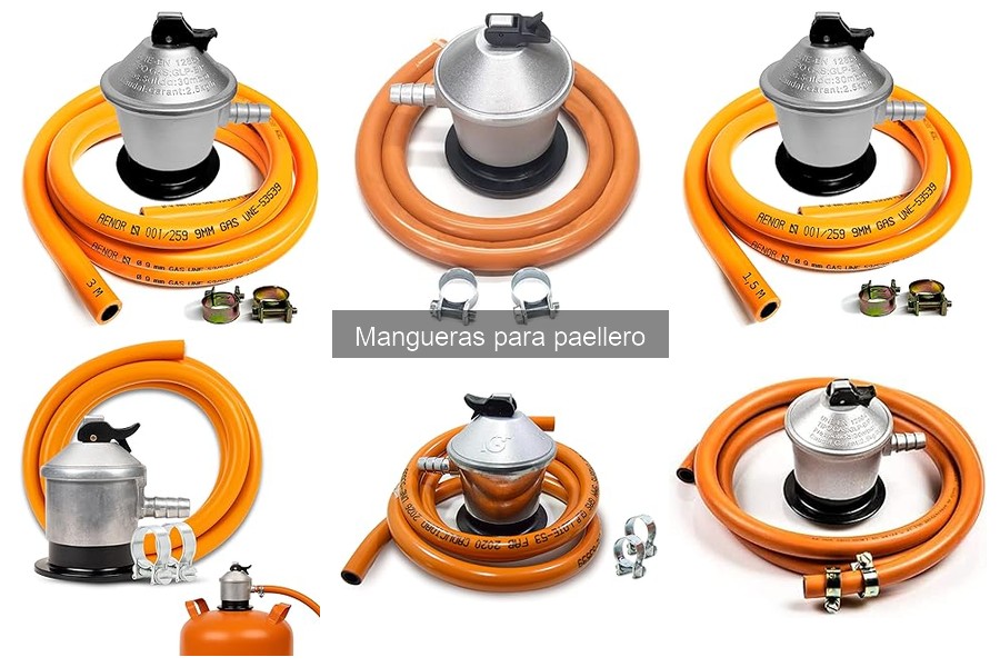 Tipos de Mangueras para Paelleros: Materiales y Longitudes