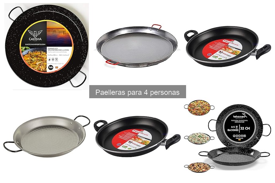 Tipos de Paelleras para 4 Personas: Materiales y Usos
