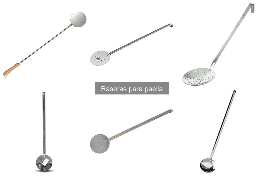 Tipos de raseras para paella: ¿cuál elegir?