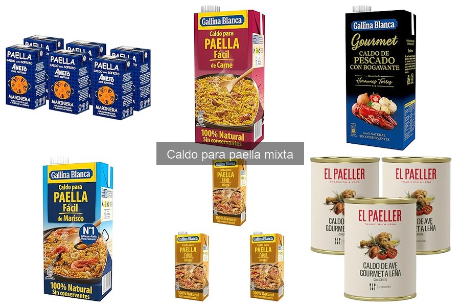 Todo sobre el caldo para paella mixta: características y tipos