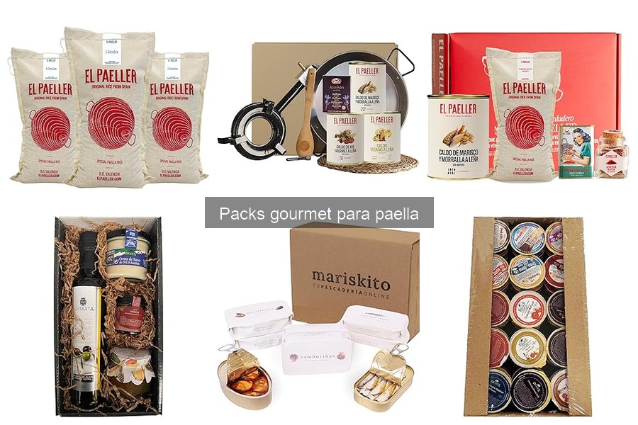 ¿Vale la pena invertir en packs gourmet para paella?