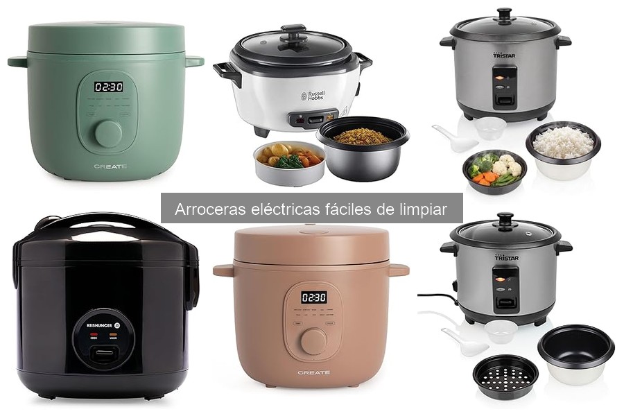 Ventajas de Arroceras Eléctricas Fáciles de Limpiar
