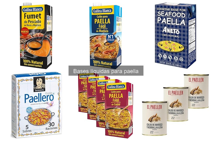 Ventajas de usar bases líquidas para paella: Sabor y facilidad