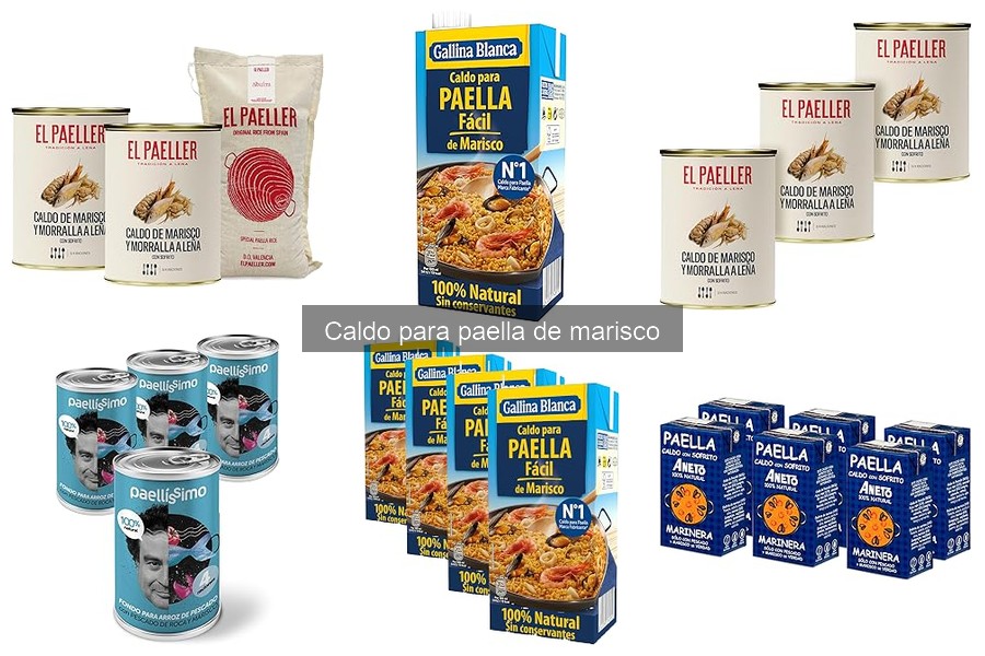Ventajas de usar caldo para paella de marisco vs. agua