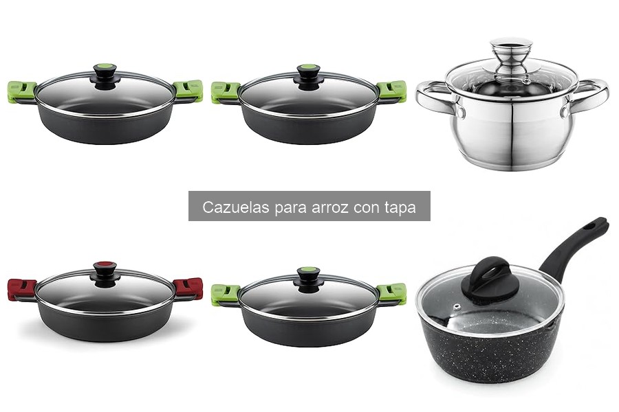 Ventajas de usar cazuelas para arroz con tapa