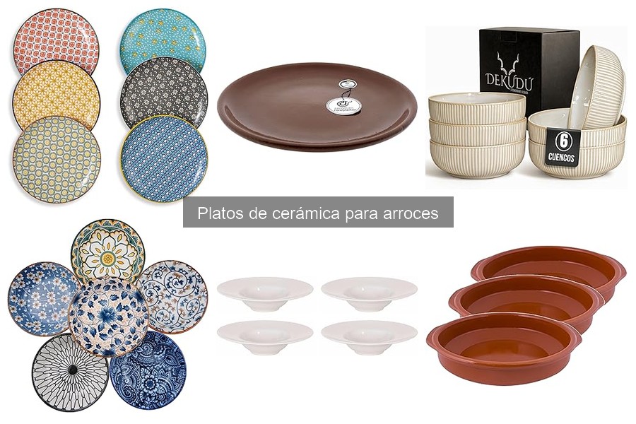 Ventajas de usar platos de cerámica para arroces