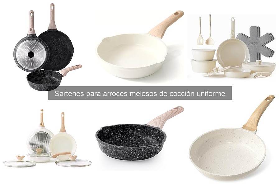 Ventajas de usar sartenes para arroces melosos