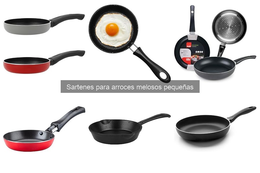 Ventajas de usar sartenes pequeñas para arroces melosos