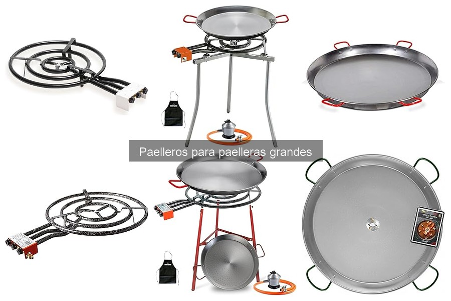 ** Ventajas de usar un paellero para paelleras grandes