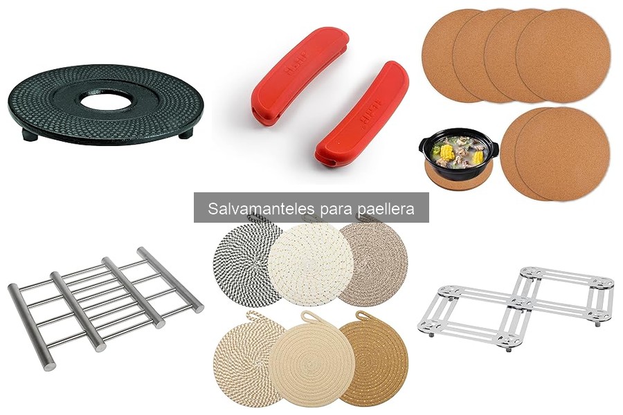 Ventajas de usar un salvamanteles para paellera