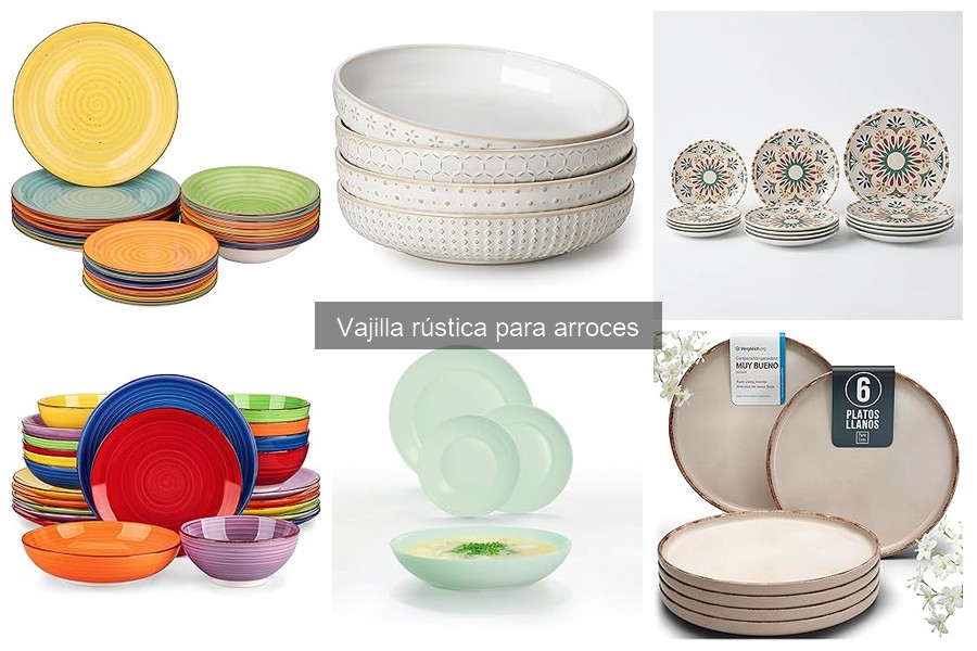 Ventajas de Usar Vajilla Rústica para Arroces