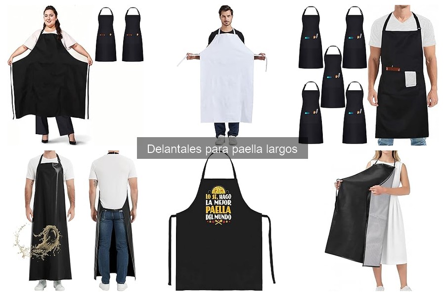 Ventajas del Delantal Largo para Cocinar Paella