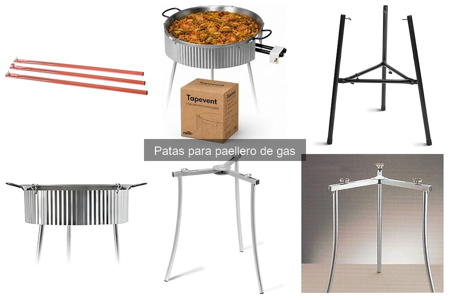 Ventajas y desventajas de patas para paellero de gas